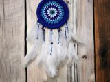 Dream Catcher Rüya Kovan Beyaz