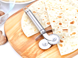 Çift Başlıklı Pizza Hamur Bıçağı