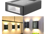 Solar 4 Ledli Duvar Aydınlatması 