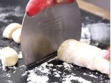 Paslanmaz Çelik Hamur Kesme ve Şekillendirme Spatulası