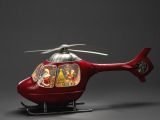 Helikopter Tasarımlı Işıklı Müzikli Kar Küresi 