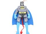 Ahşap Sallanan Batman Figürü 