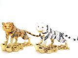 Swarovski Taşlı Tekli Leopar Model 2