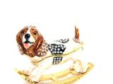 Swarovski Taşlı Tekli Köpek 