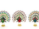 Swarovski Taşlı Tavuskuşu Model 5