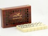 Ahşap Kutulu Domino Oyunu 