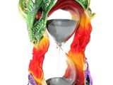 Polyester Dragon Tasarımlı Kum Saati Model 1
