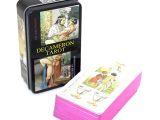 Metal Kutulu Tarot Kartı Decameron