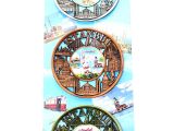 İstanbul Temalı Metal Magnet 3'lü Set Model 2