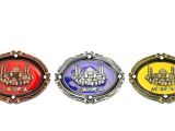 İstanbul Temalı Metal Magnet Ayasofya Kabartmalı