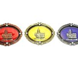 İstanbul Temalı Metal Magnet Galata Kulesi Kabartmalı