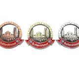İstanbul Temalı Metal Magnet Sultanahmet Yuvarlak Tasarımlı