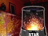 Duvara Işık Yıldız Yansıtan Star Master Gece Lambası