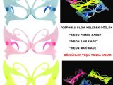 Fosforlu Neon Parti Gözlüğü Seti 12 Adet