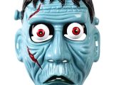 Frankenstein Temalı Sallanan Oynar Gözlü Maske