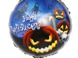 Happy Halloween Balkabağı Folyo Balon 18 inç