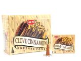 Clove Cinnamon Aromalı Konik Tütsü