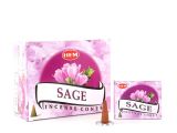 Sage Aromalı Konik Tütsü