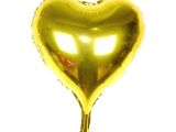 Altın Sarısı Uçan Folyo Balon 80 Cm.