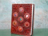Taşlı Deri Defter Model 10 