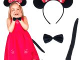 Minnie Mouse Taç Kuyruk Papyon Gösteri Seti 
