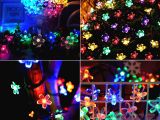 Solar 5m 50 Led Papatya RGB 8 Fonksiyonlu