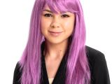 Rose Pembe Düz Kesim Peruk