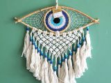 Rüya Kapanı Dream Catcher Göz Tasarımı Model 2 
