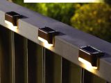 WaterProof Solar Merdiven Lambası 4 Adet
