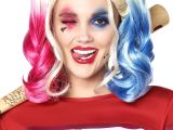 Suicide Squad Harley Quinn Kostüm Peruk