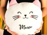 Peluş Kedi Yastık