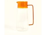 Turuncu Detaylı Cam Sürahi 1600 ml 